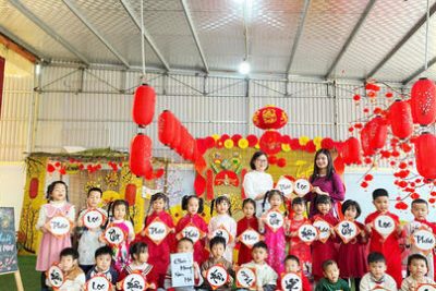 NGHỆ THUẬT VIẾT THƯ PHÁP – NÉT ĐẸP TRUYỀN THỐNG TRONG HOẠT ĐỘNG TRẢI NGHIỆM CỦA CÁC BÉ LỚP 5 TUỔI C