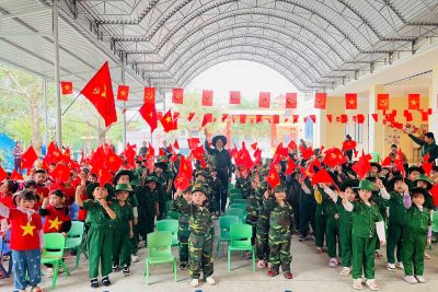 MỘT SỐ TRẢI NGHIỆM Ý NGHĨA NHÂN KỶ NIỆM NGÀY THÀNH LẬP QUÂN ĐỘI NHÂN DÂN VIỆT NAM 22/12 CỦA CÁC BÉ LỚP MẪU GIÁO 5 TUỔI B